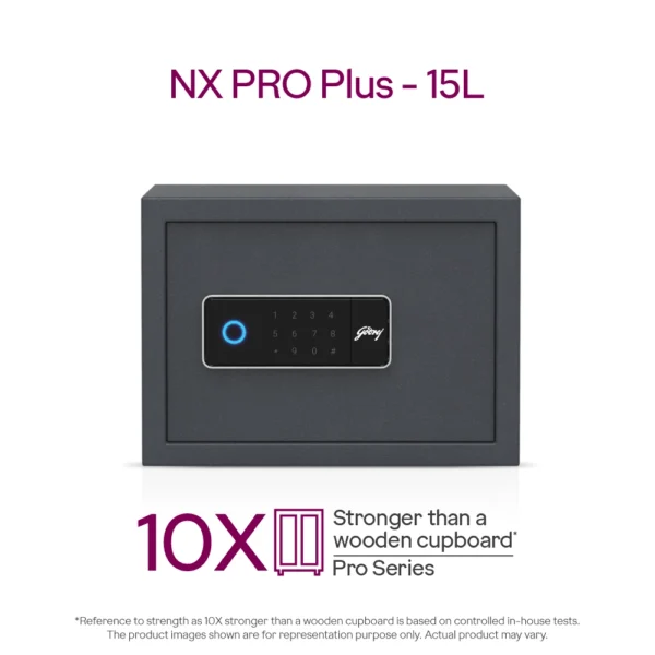 Godrej NX Pro Plus Digi+ Bio 15L Home Locker - Image 3