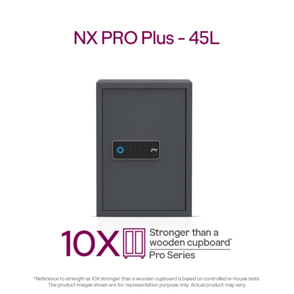 Godrej NX Pro Plus Digi+ Bio 45L Home Locker - Image 3